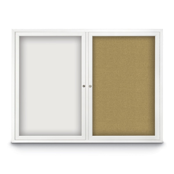 Corkboard, 96"x48", Synthetic Cork/Black